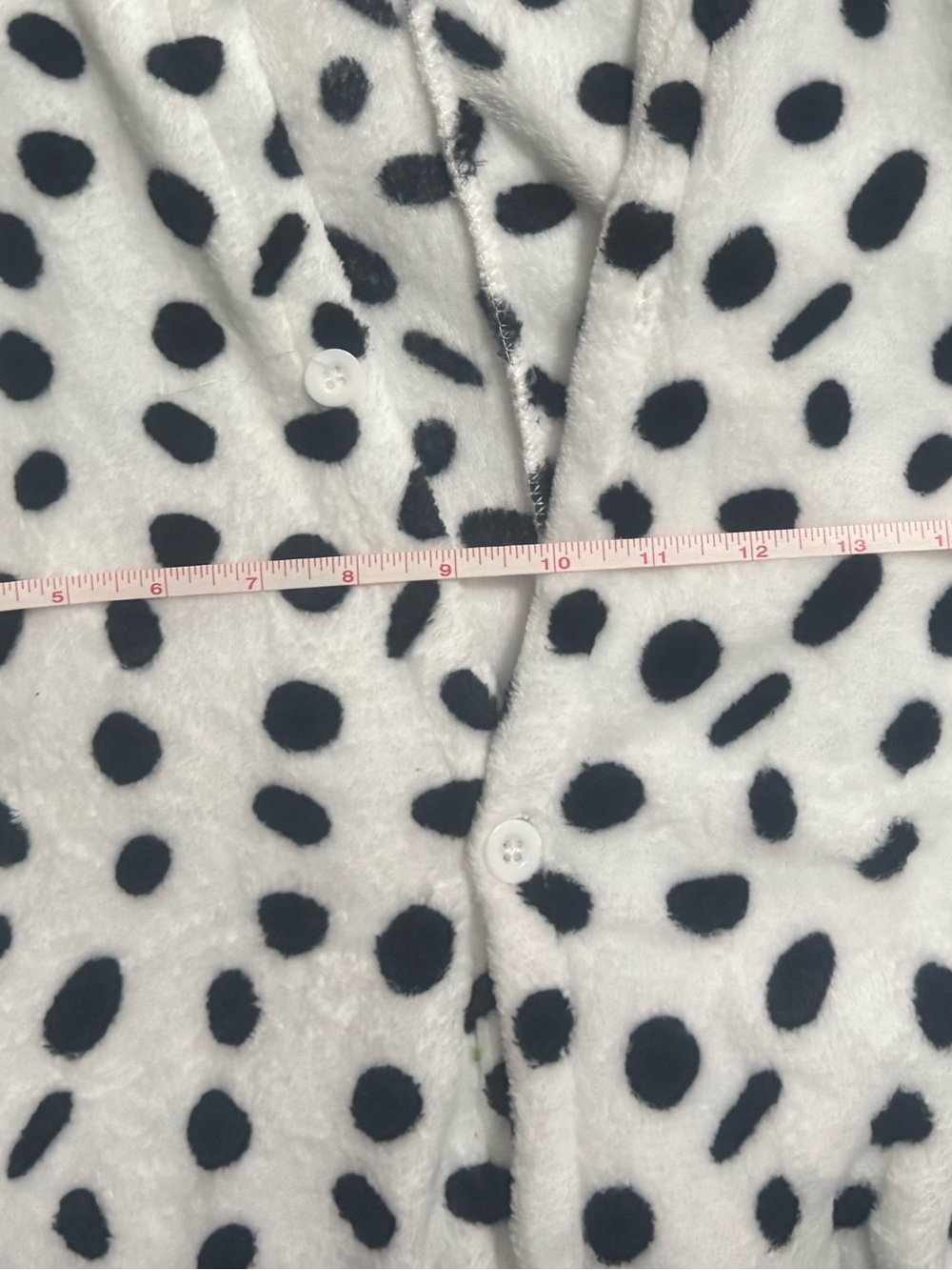Halloween Dalmatian Costume Adult Outfit Set Collar Nose Ponytail Hole Pockets - Picture 8 of 13